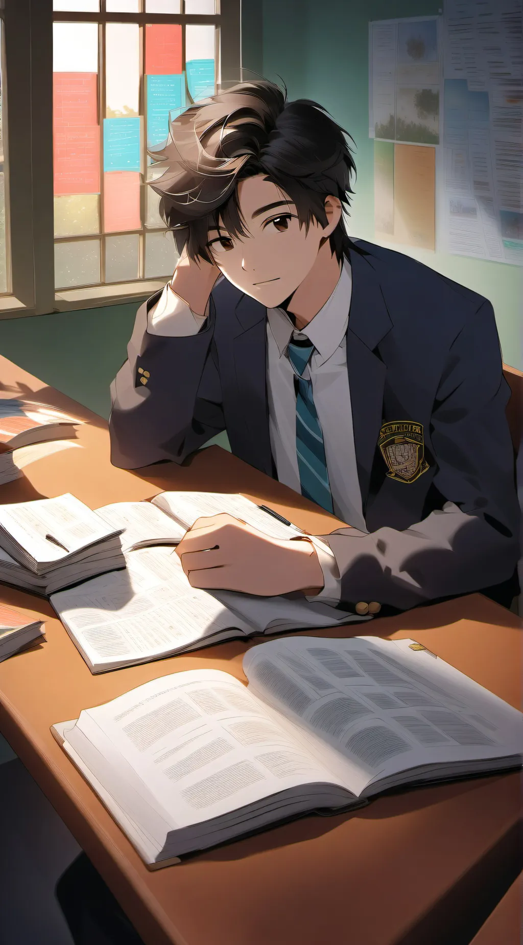 ai character: Lucifer background