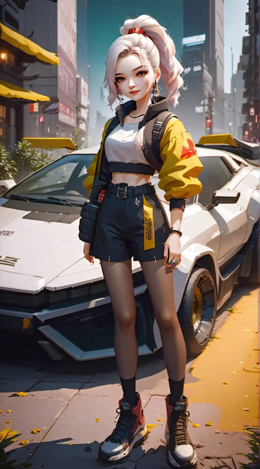ai character: Sarah background