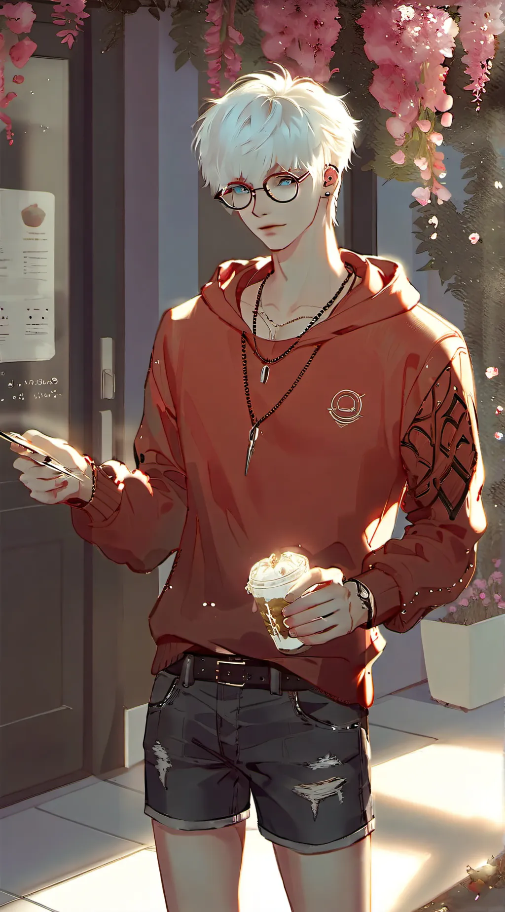 ai character: milo woods☆ background