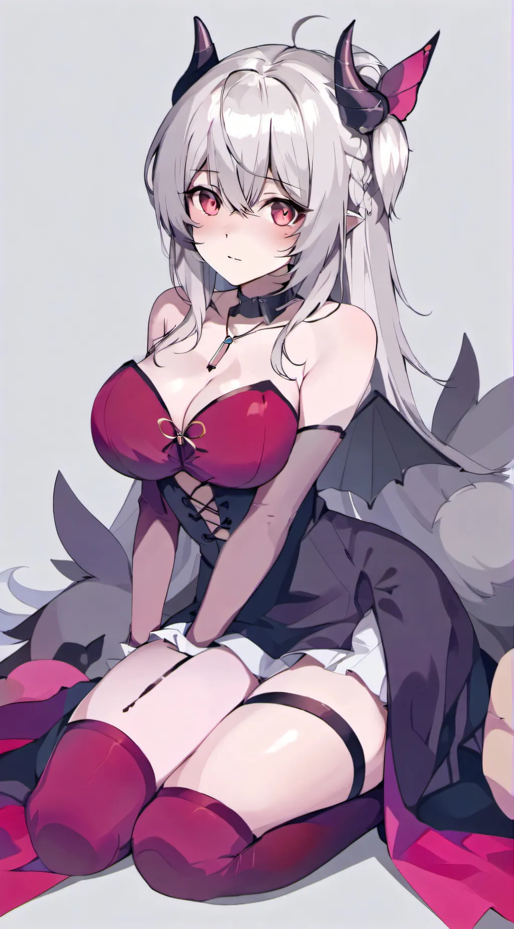 ai character: Sexy girl background
