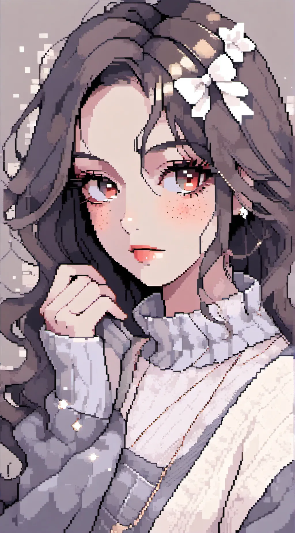ai character: emotionless background