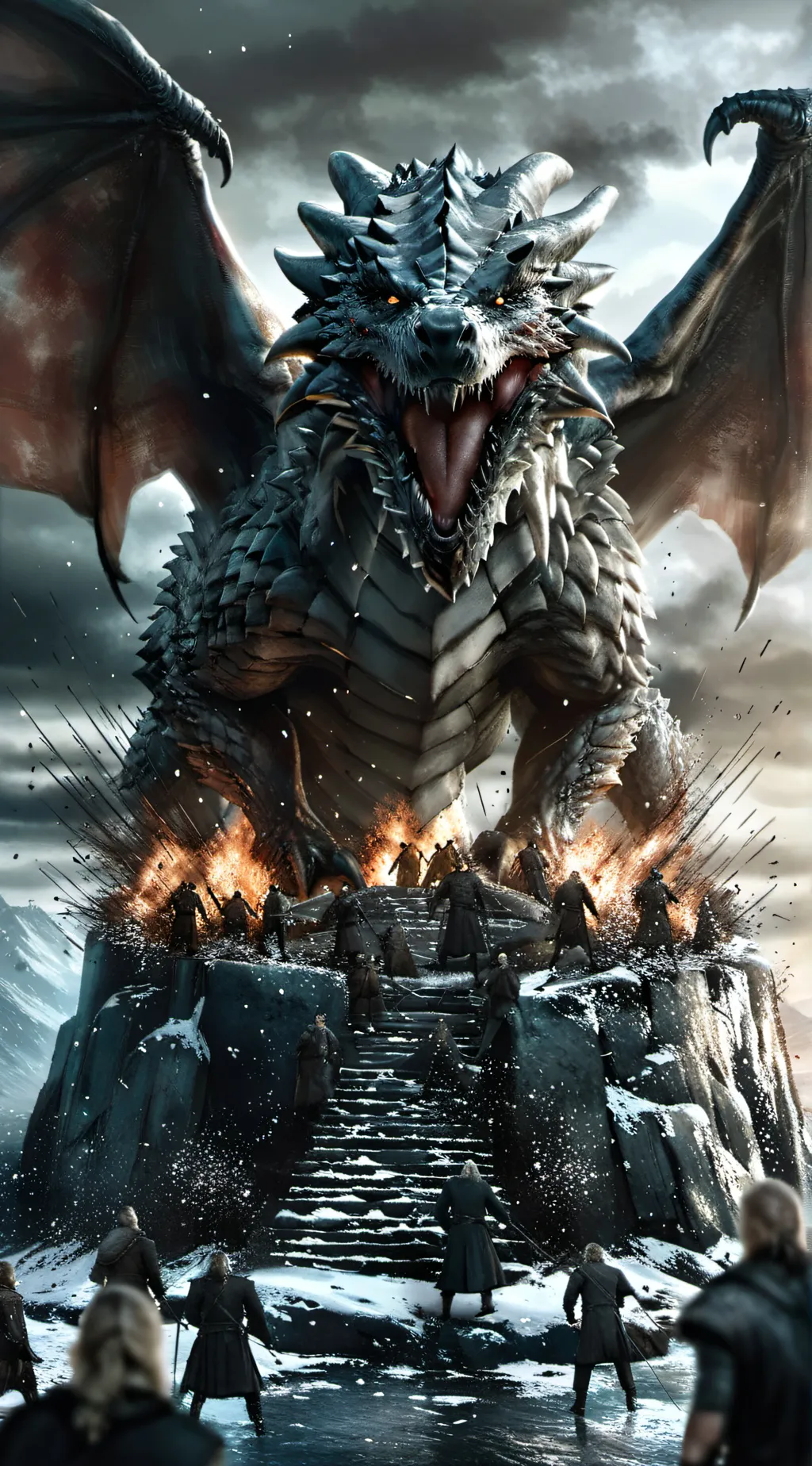 ai character: GAME OF THRONES background