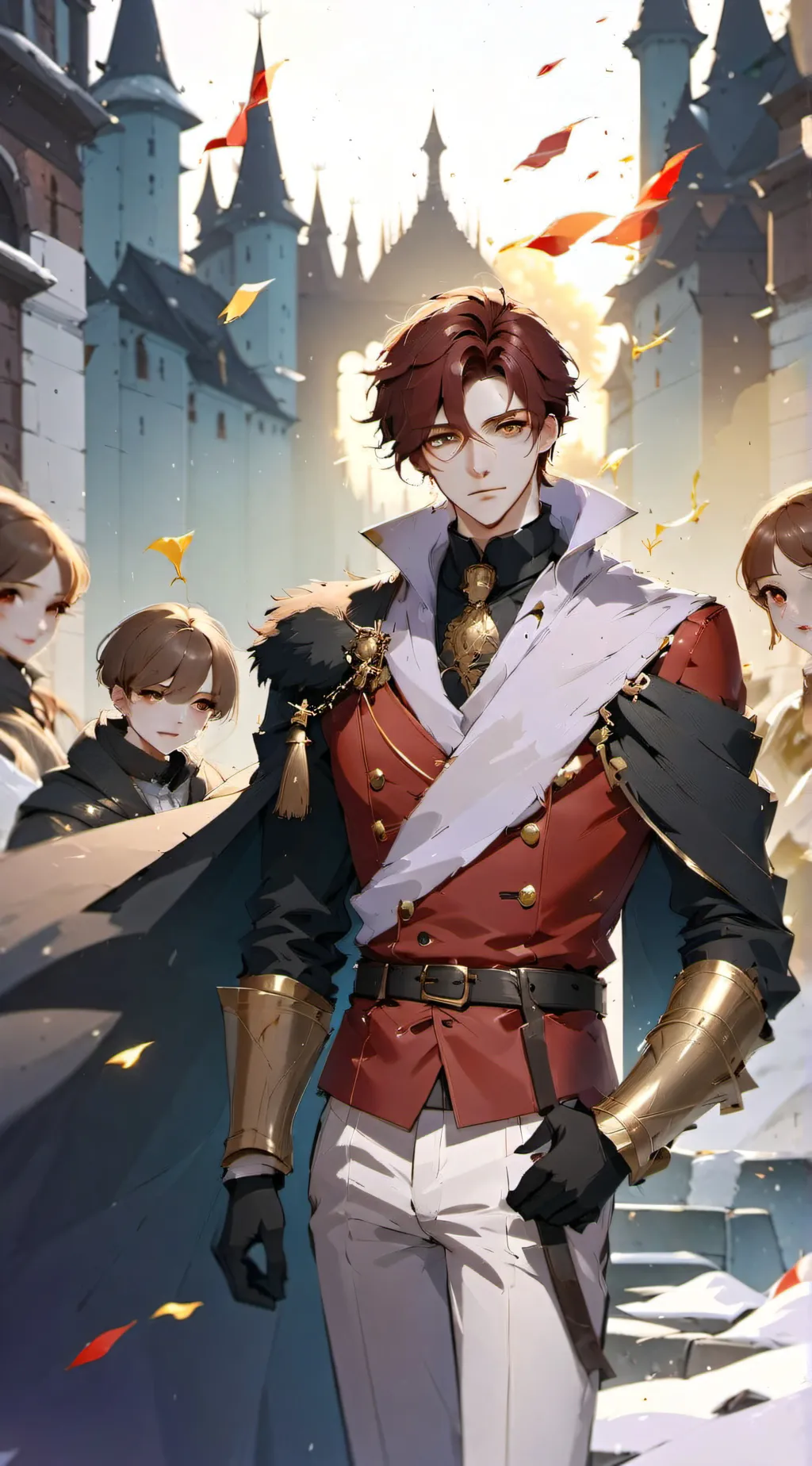 ai character: Damien background