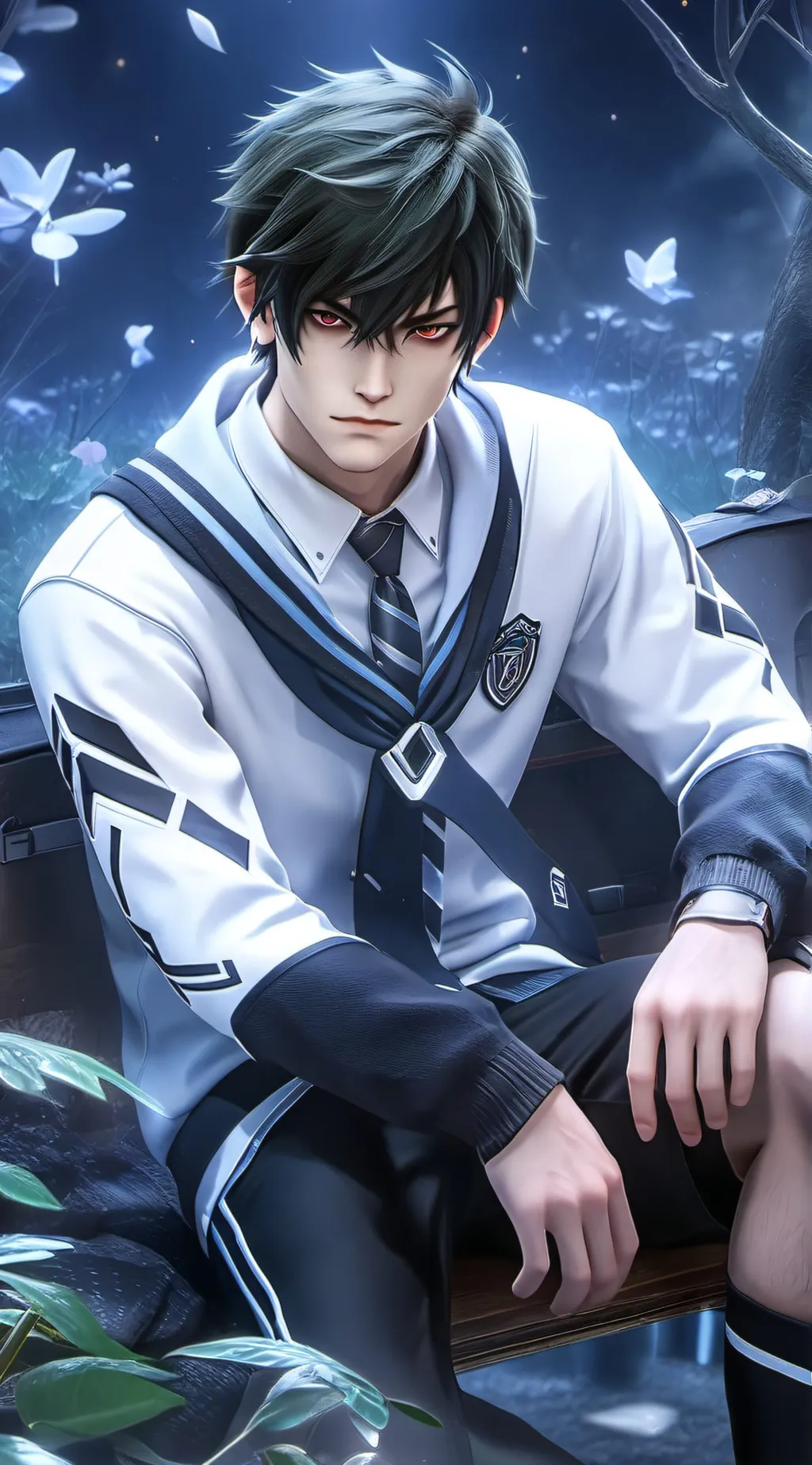 ai character: AJ background