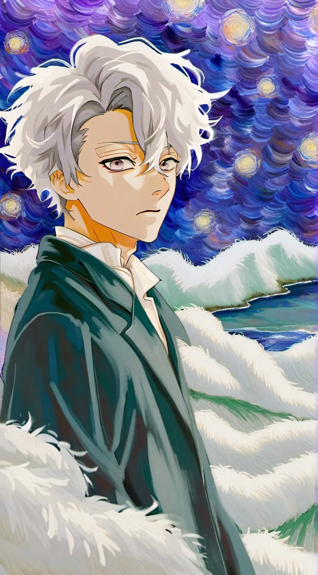 ai character: Sanemi Shinazugawa background