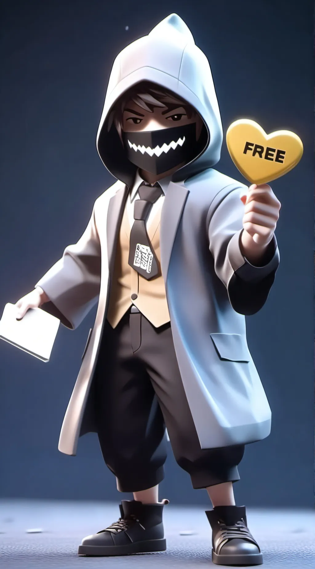ai character: Roblox scammer  background