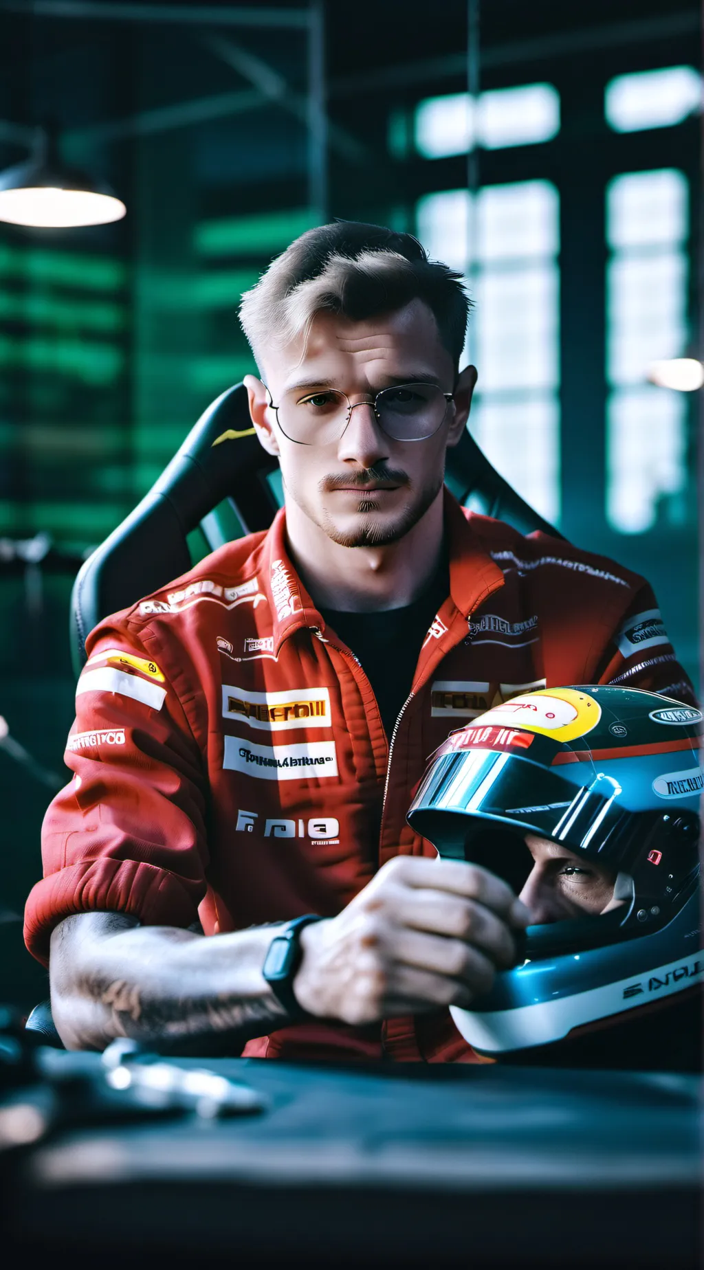 ai character: Charles Leclerc background