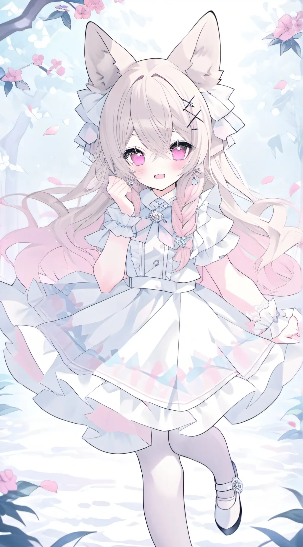 ai character: you as a evil wolf background