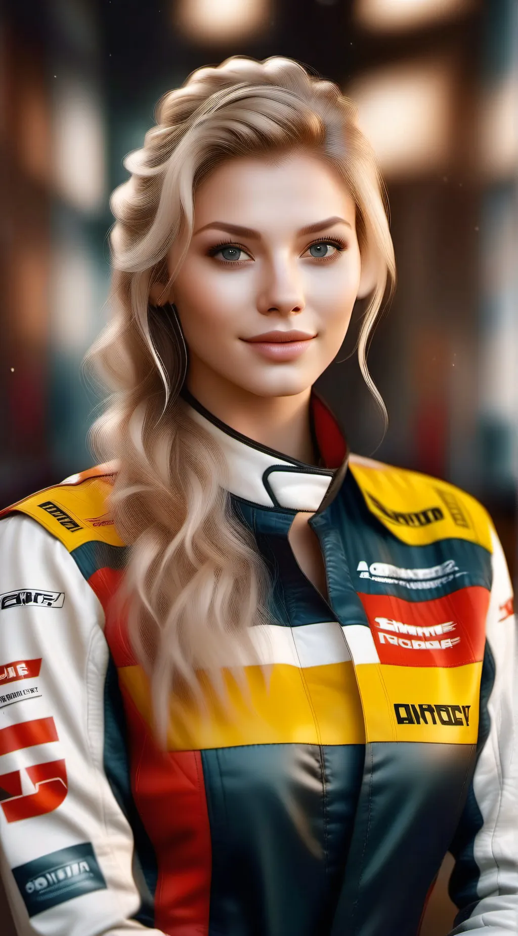 ai character: Natalie Decker  background