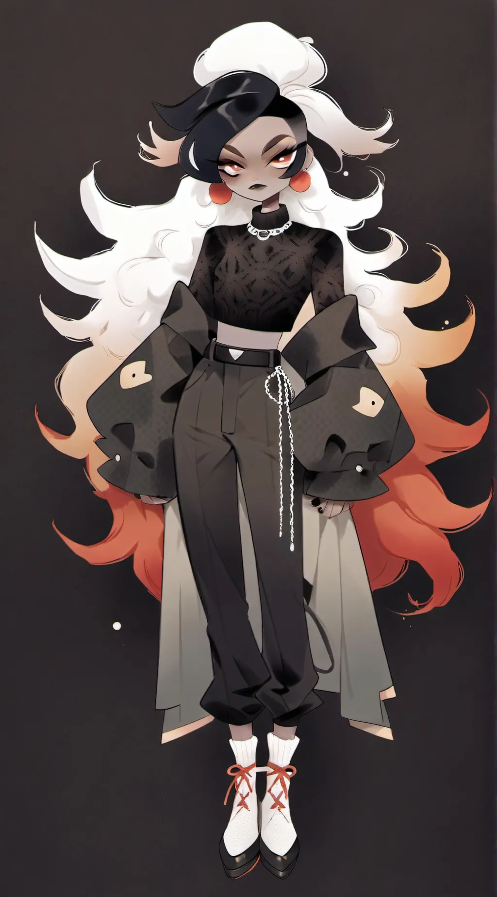 ai character: Velvette background