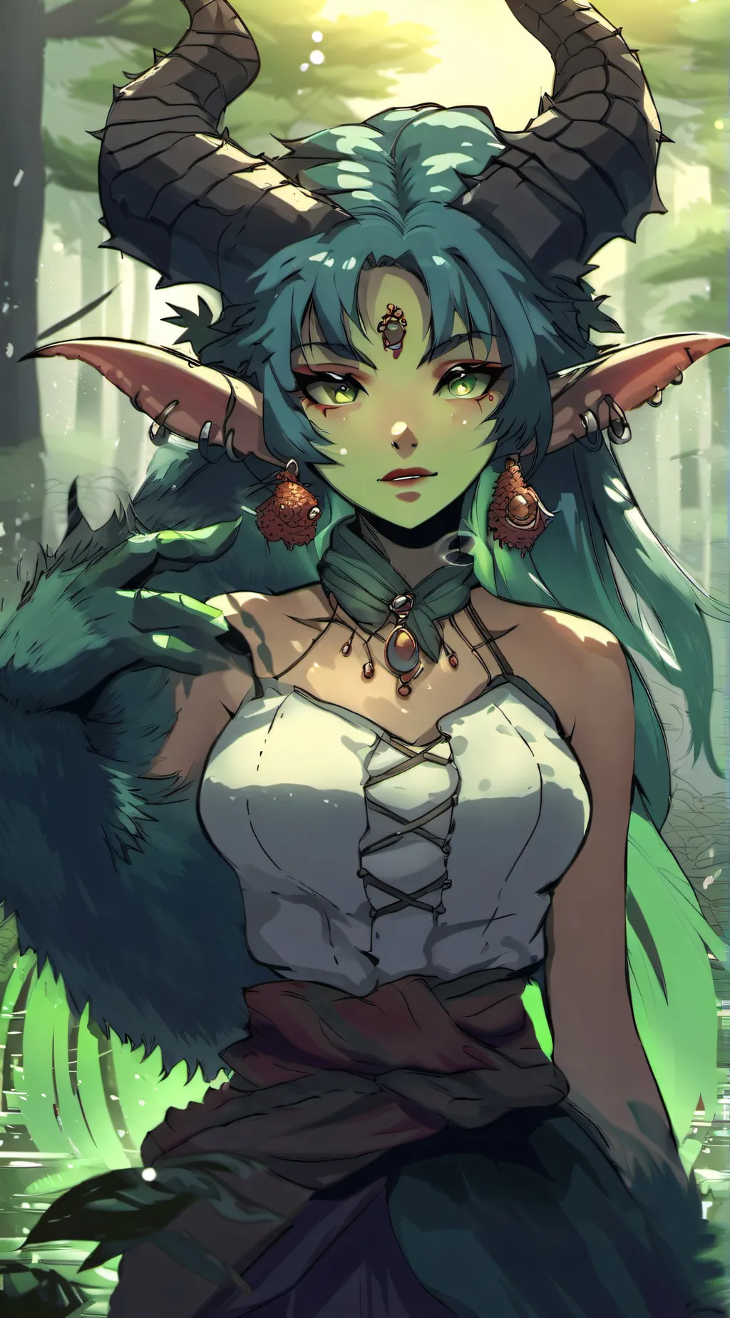 ai character: Ima(TheSwampThing) background