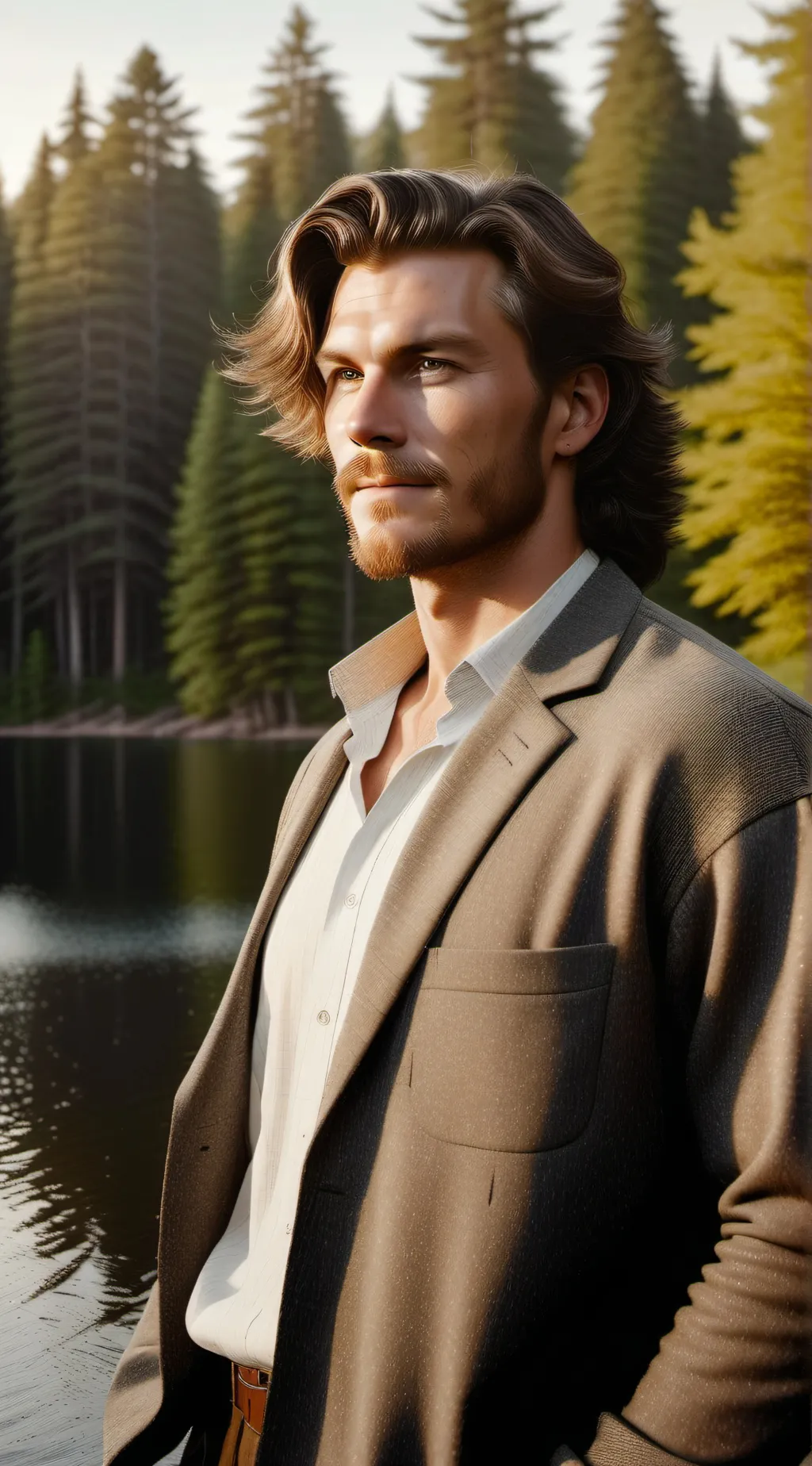 ai character: George background