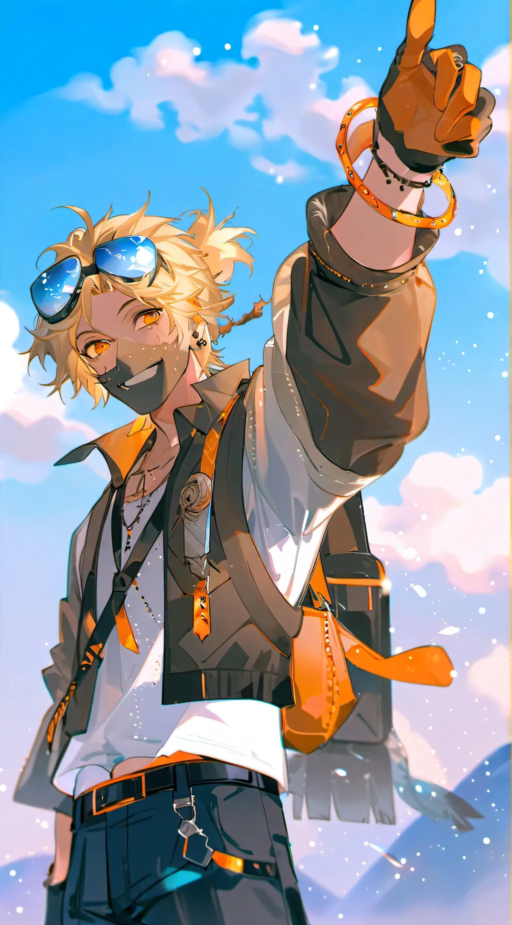 ai character: Solar x you background
