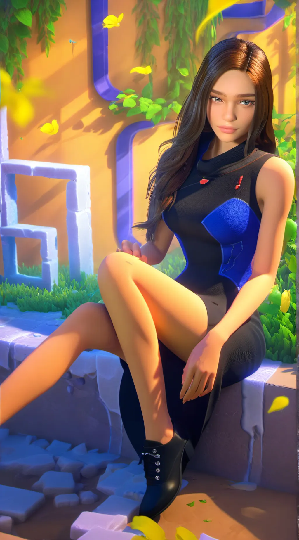 ai character: Dani❤️ background