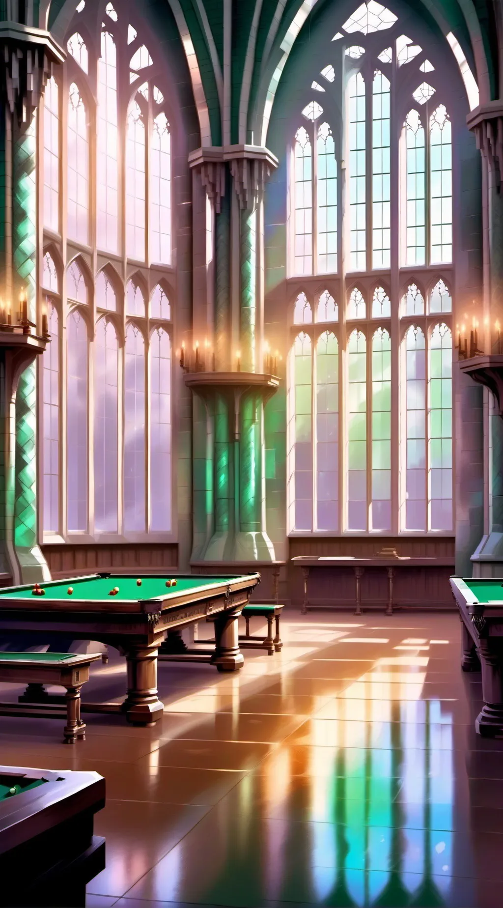 ai character: Hogwarts  background