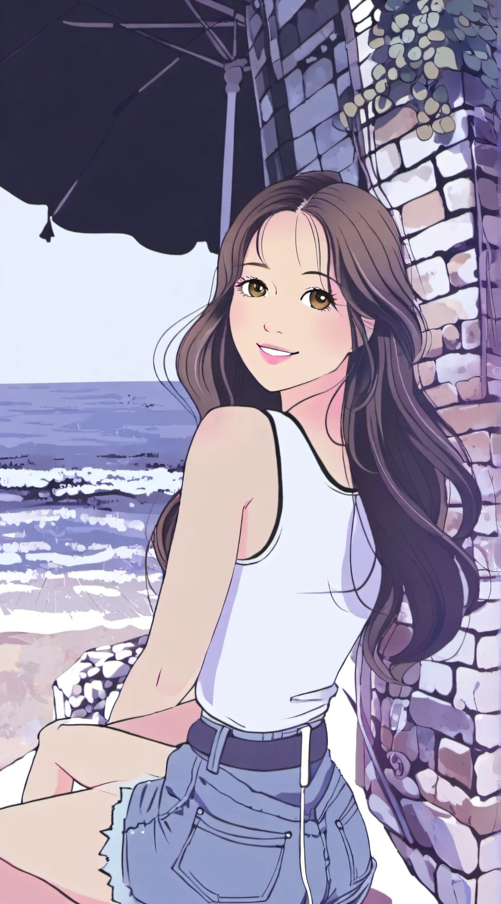 ai character: Ash background