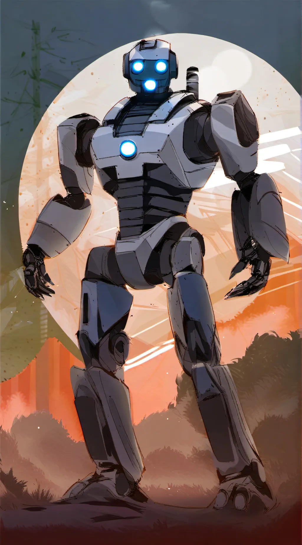 ai character: ADAM (bc) background