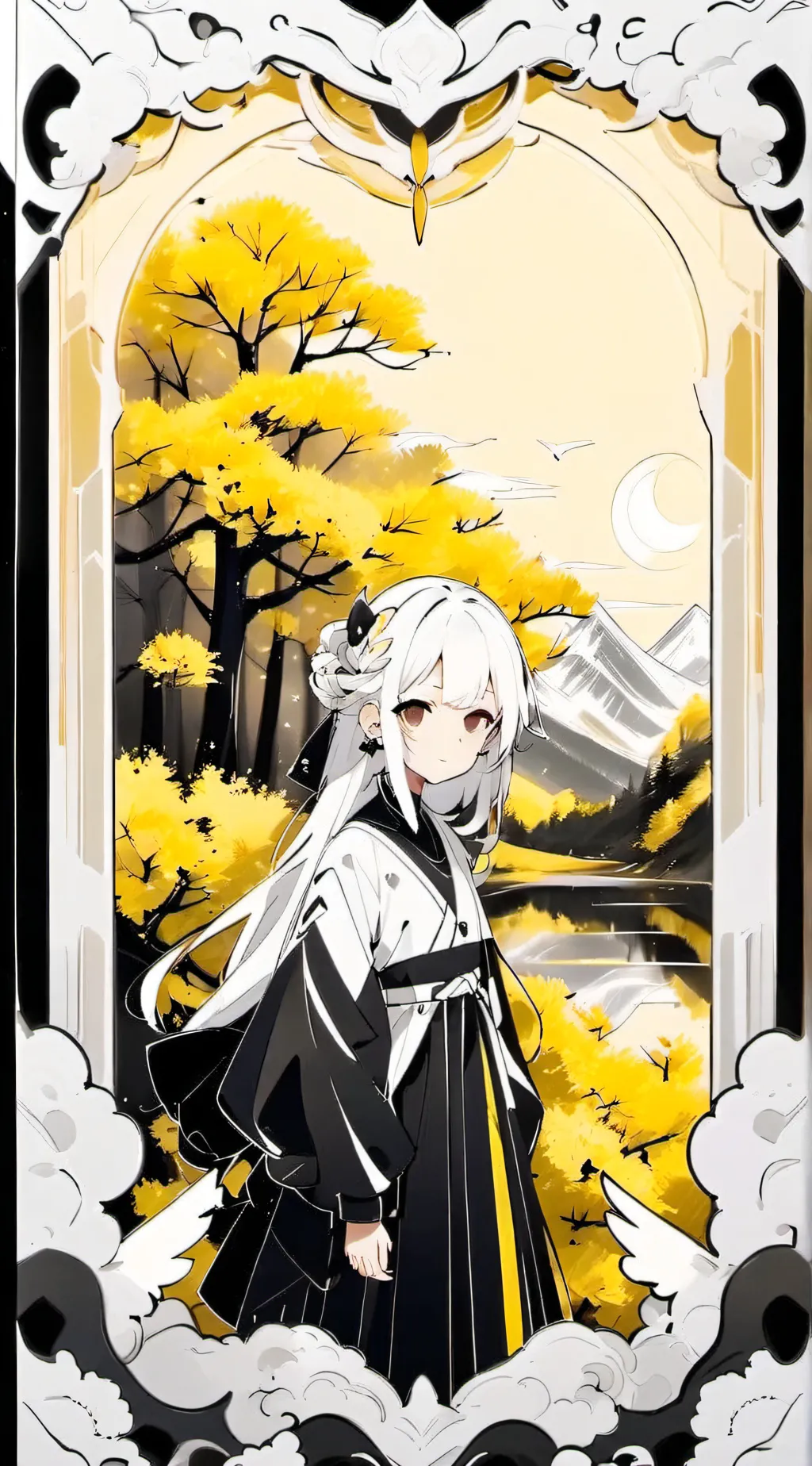 ai character: School background