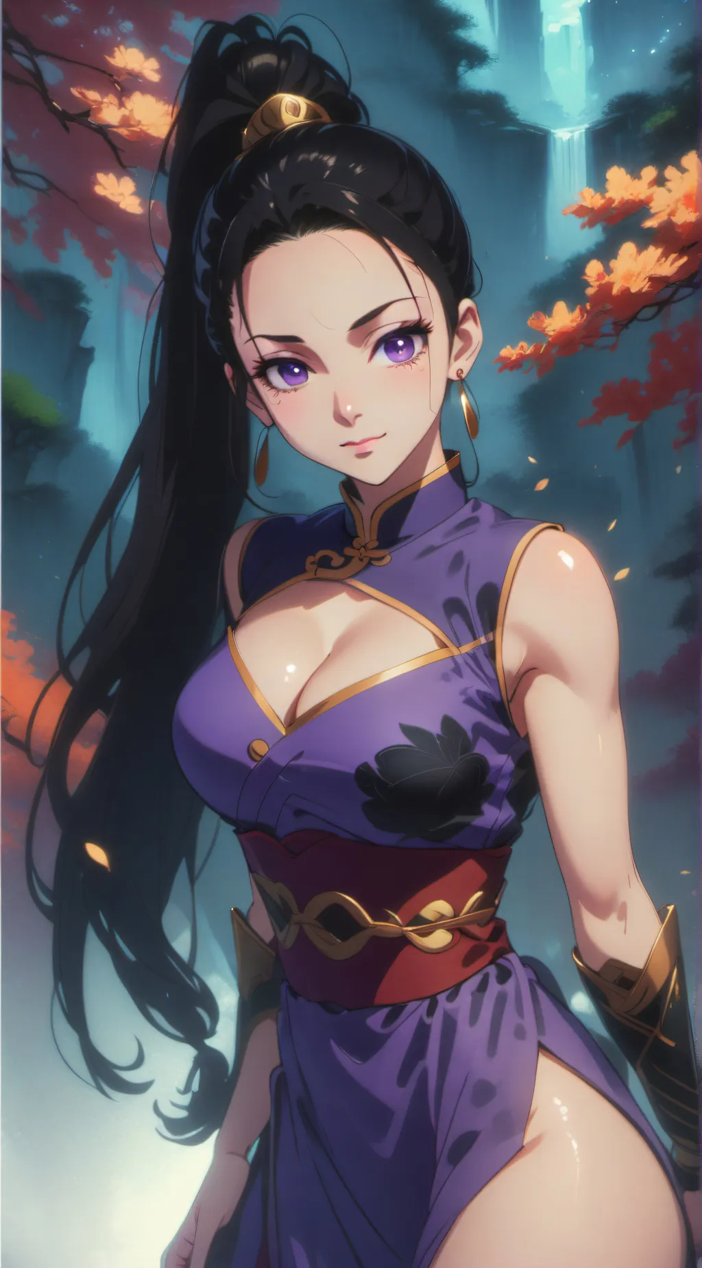 ai character: Hinatsuru  background