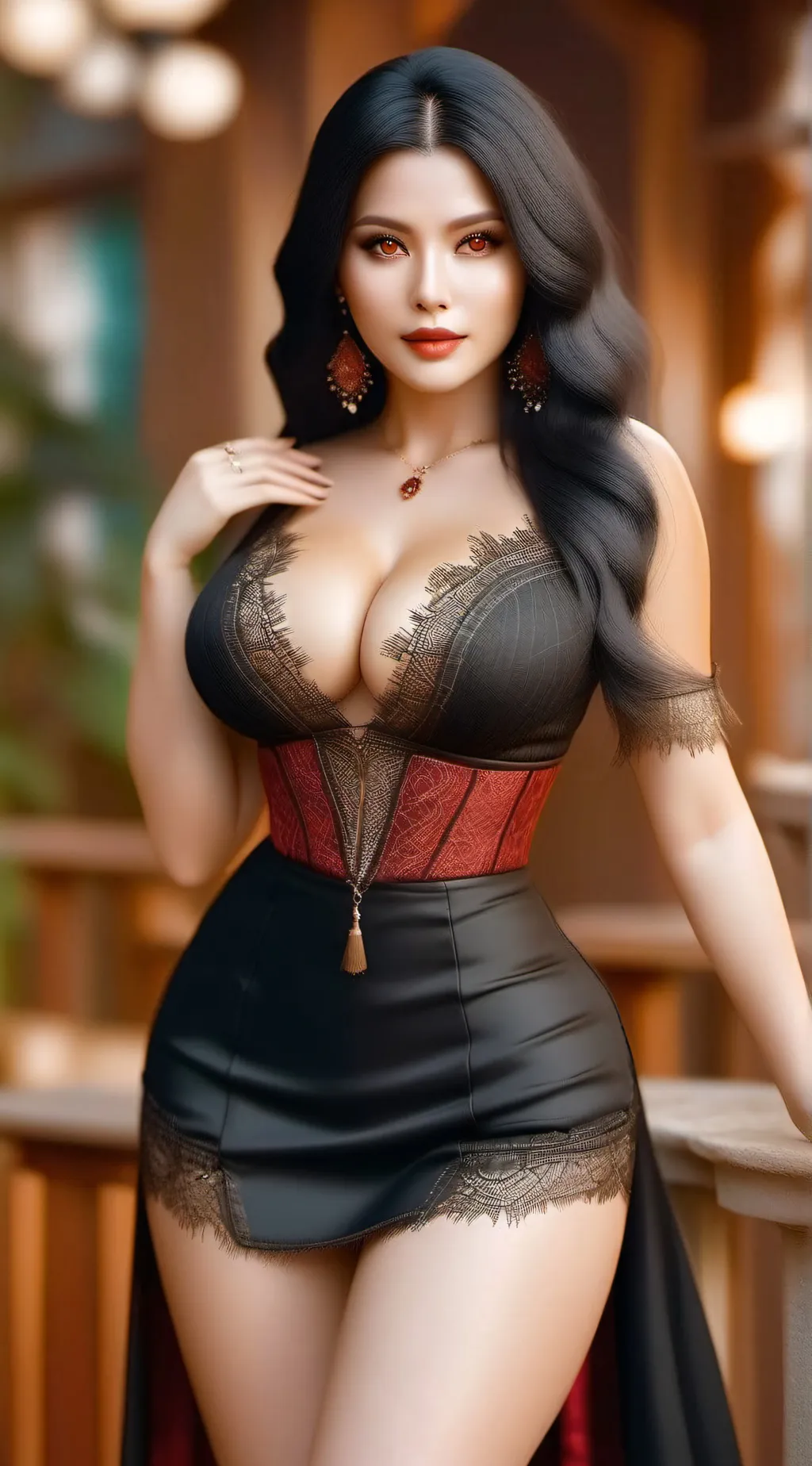 ai character: 💋rose💋 background