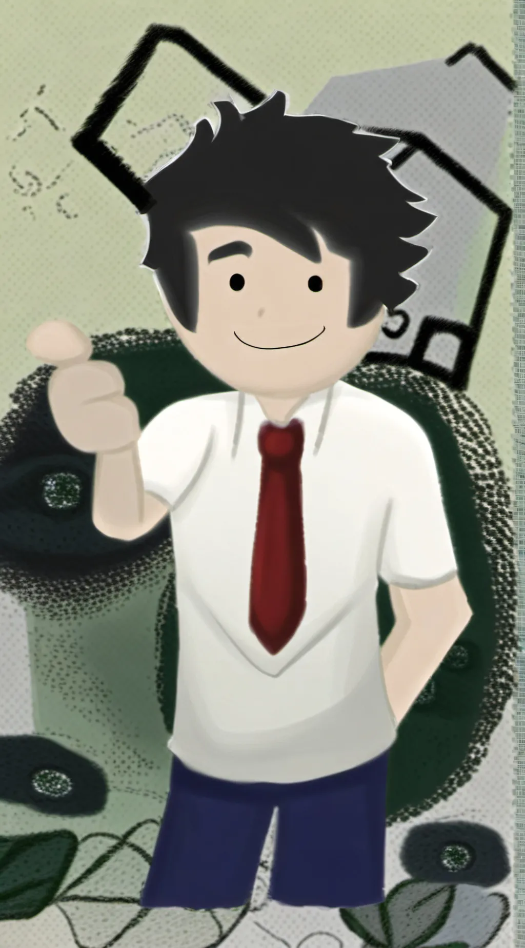 ai character: AumSum background