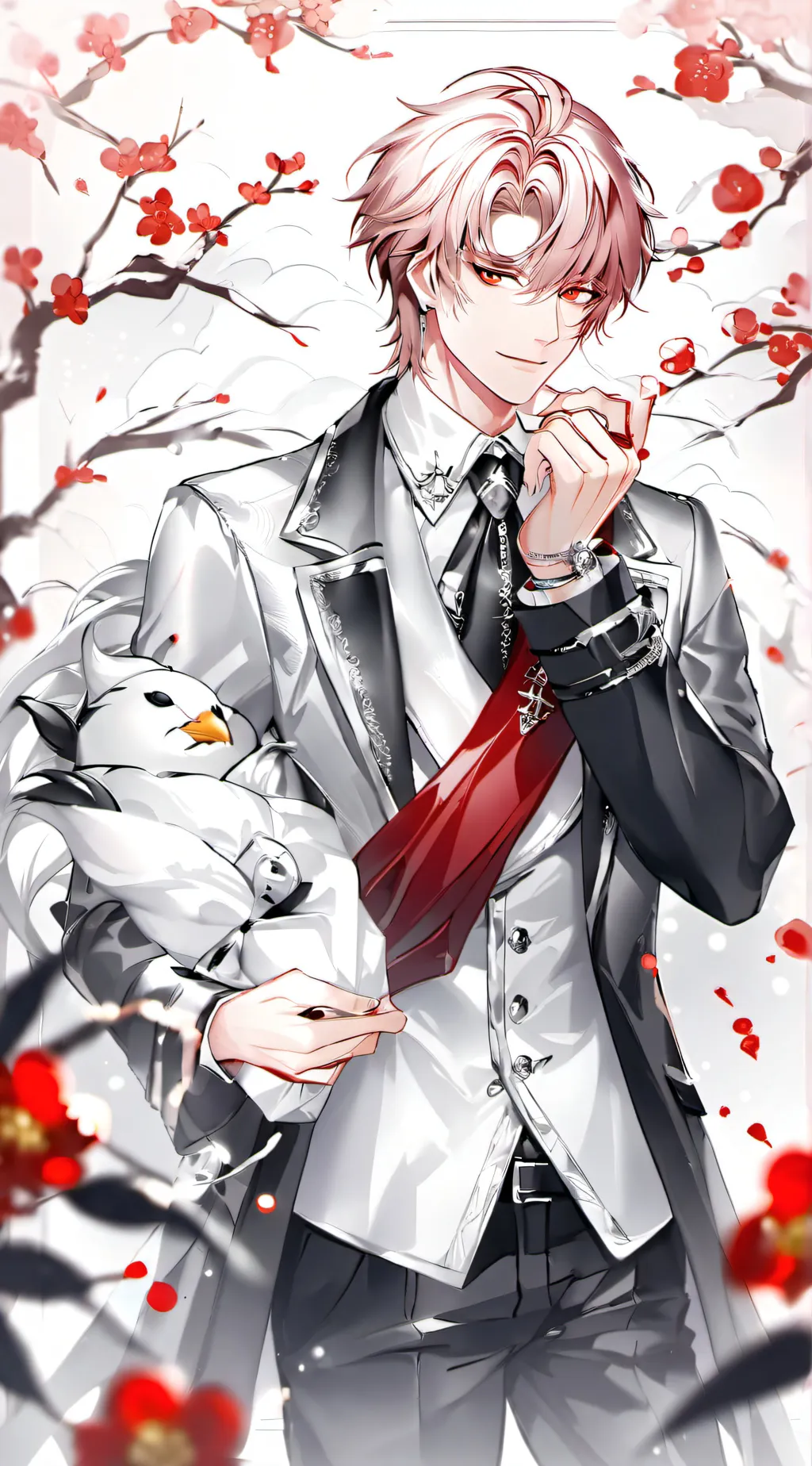 ai character: Damien  background
