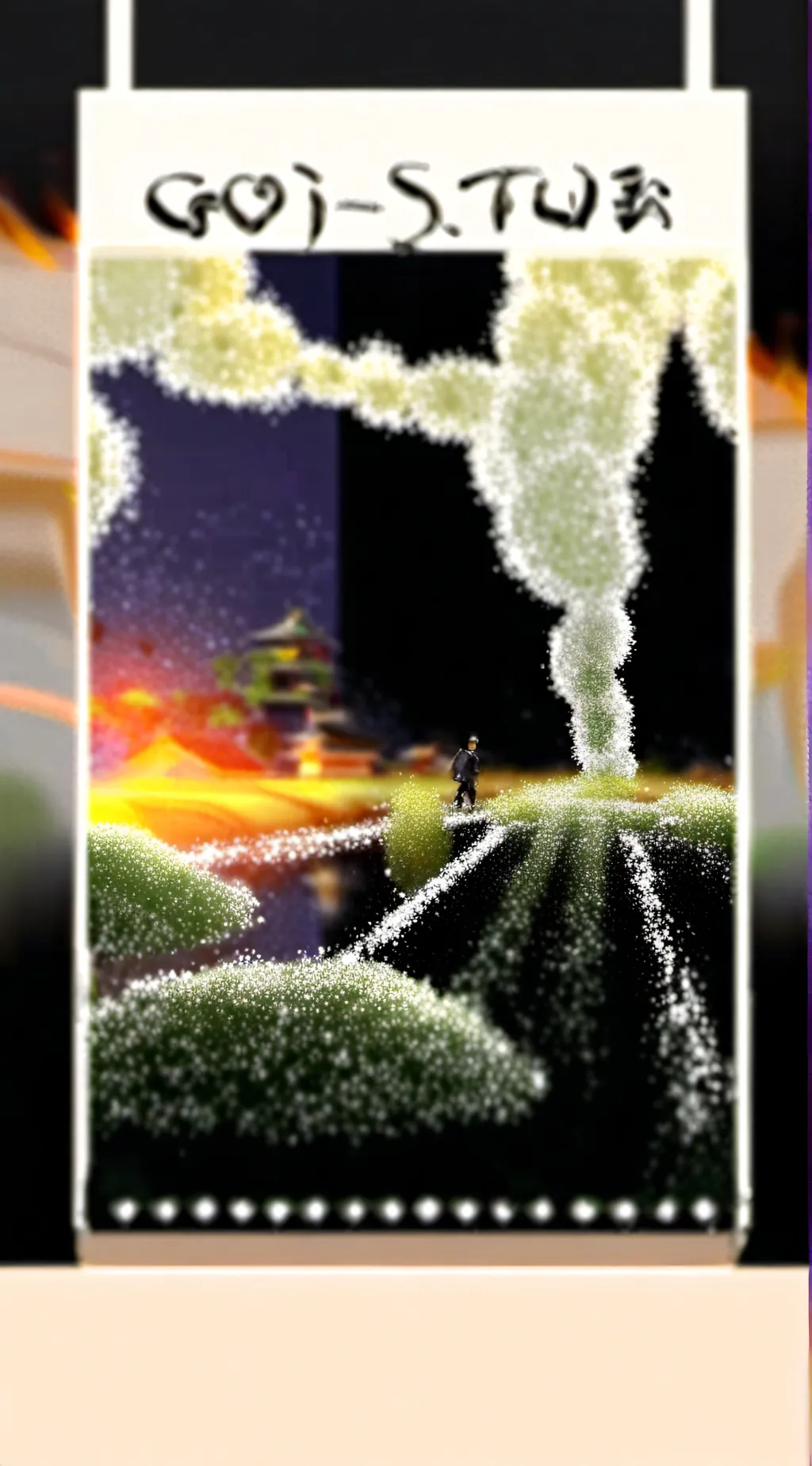 ai character: gojo satoru background