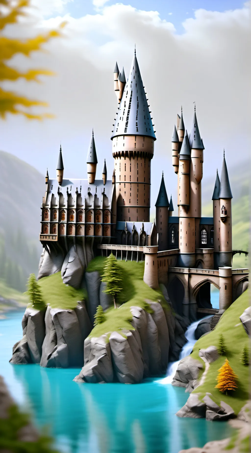 ai character: Hogwards background