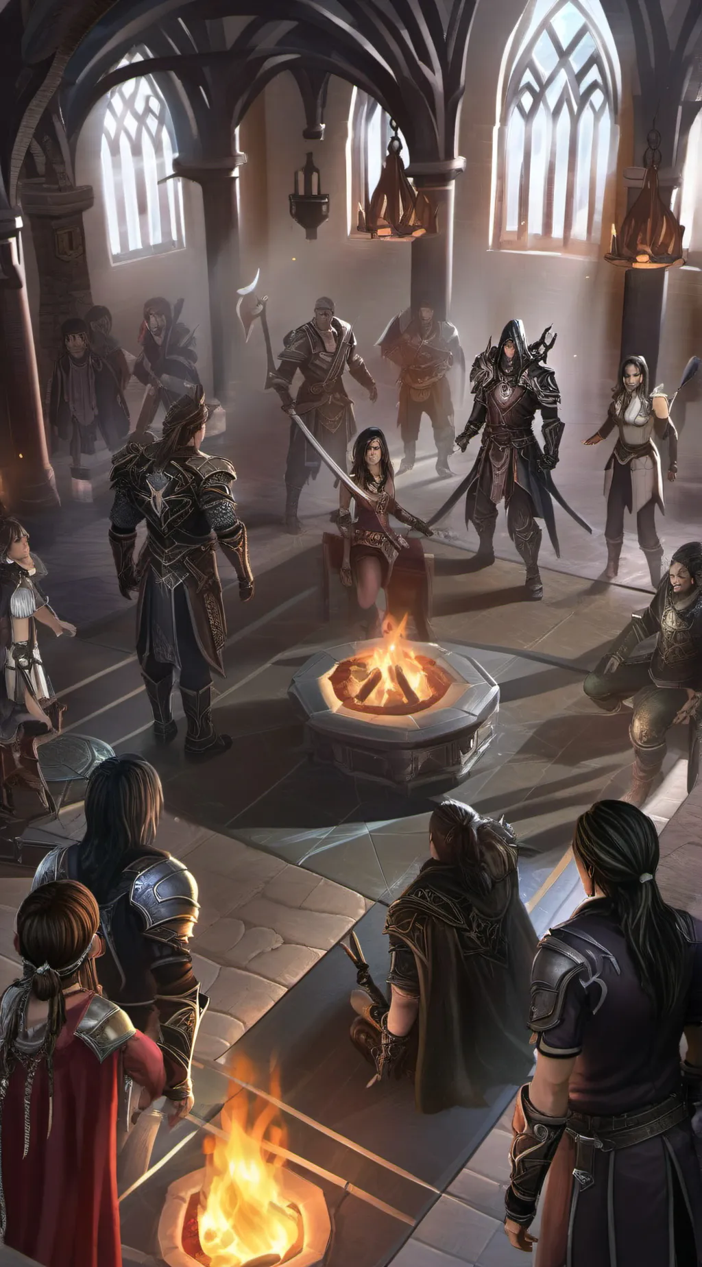 ai character: rpg open world  background