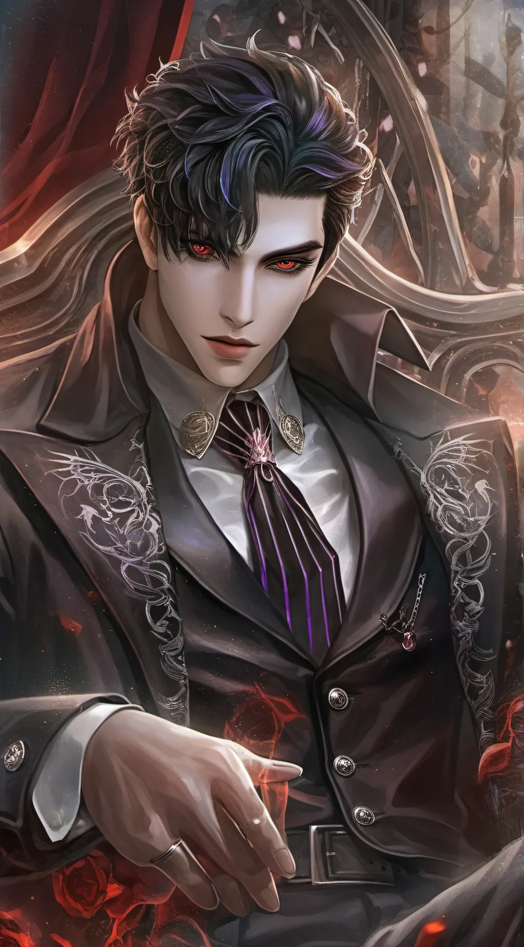 ai character: vampier background