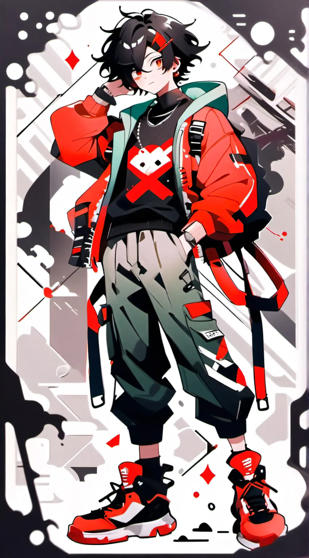 ai character: Grégory background