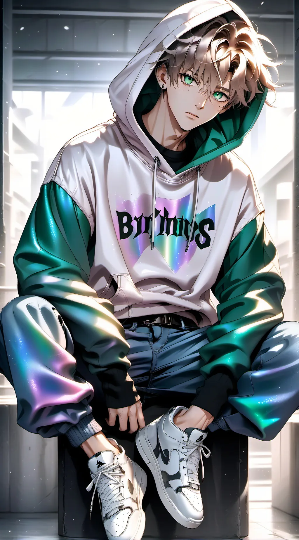 ai character: Liam  background