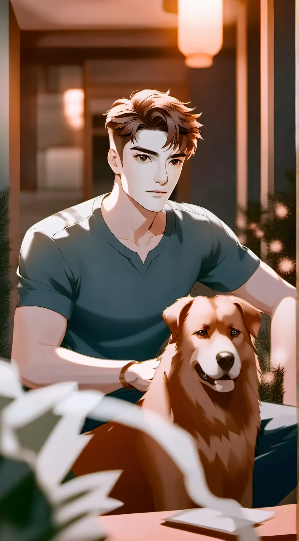 ai character: Doctor  James background