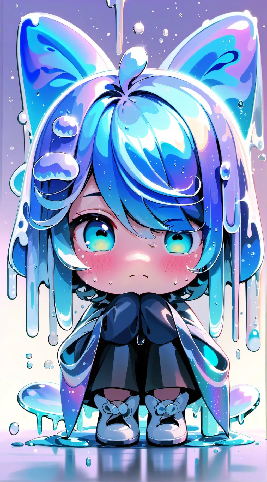 ai character: bye for now talkie background