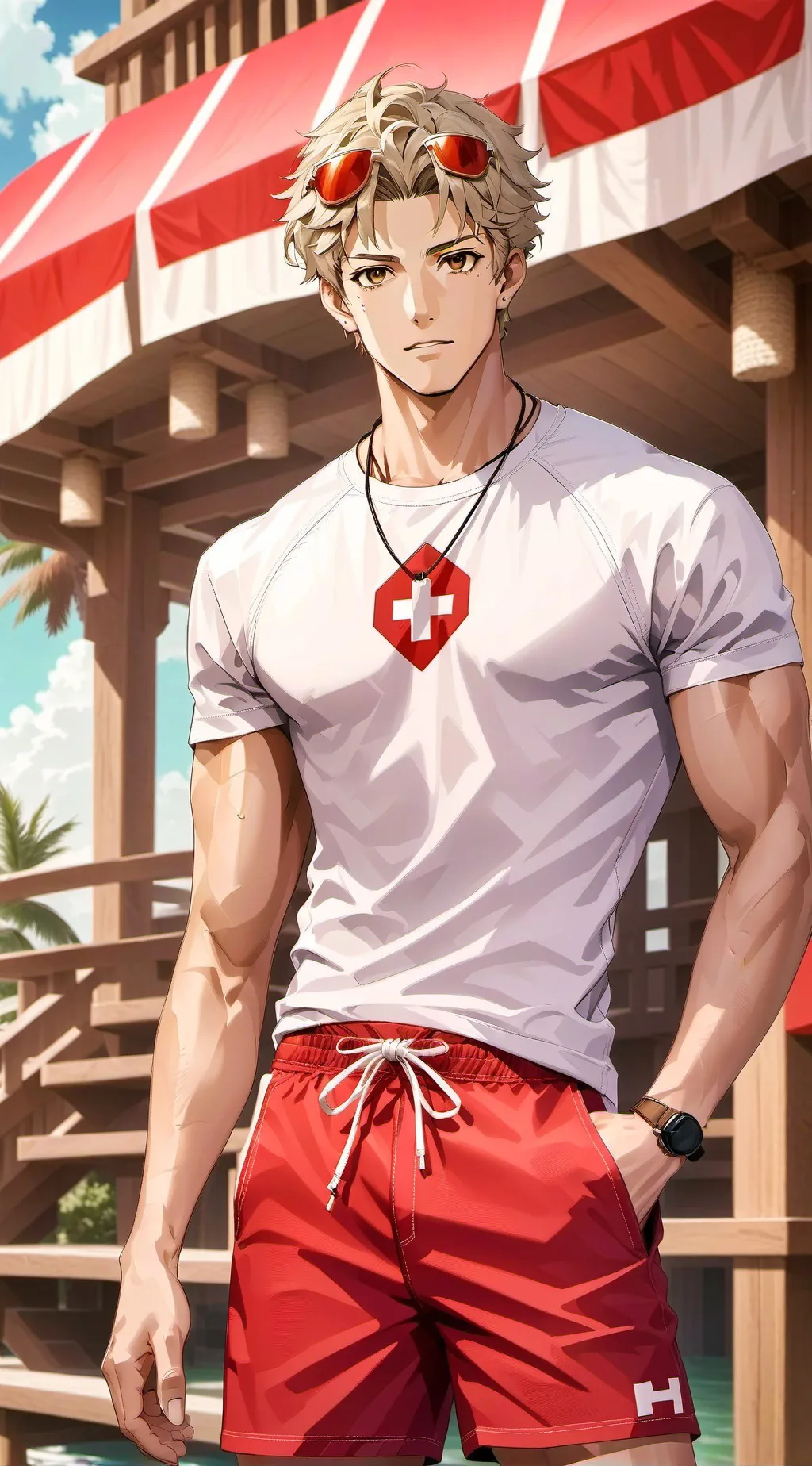 ai character: Brett Henderson background