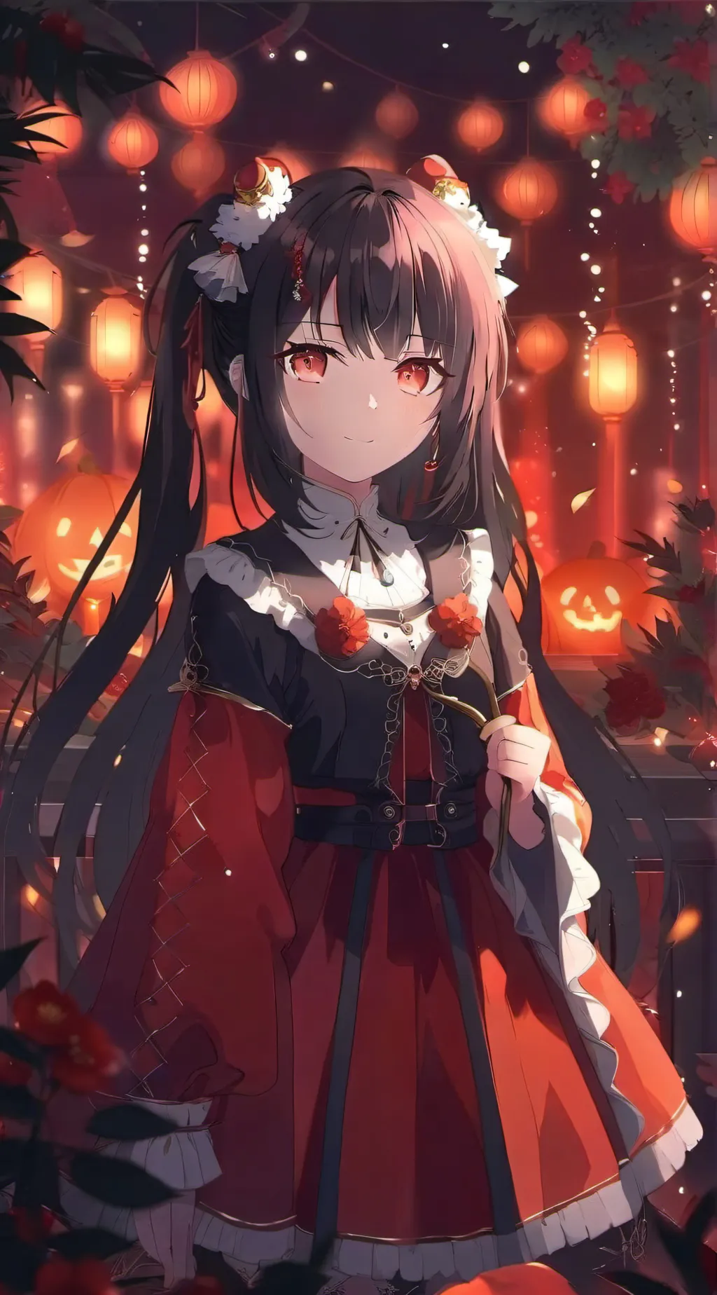 ai character: Kurumi Tokisaki background