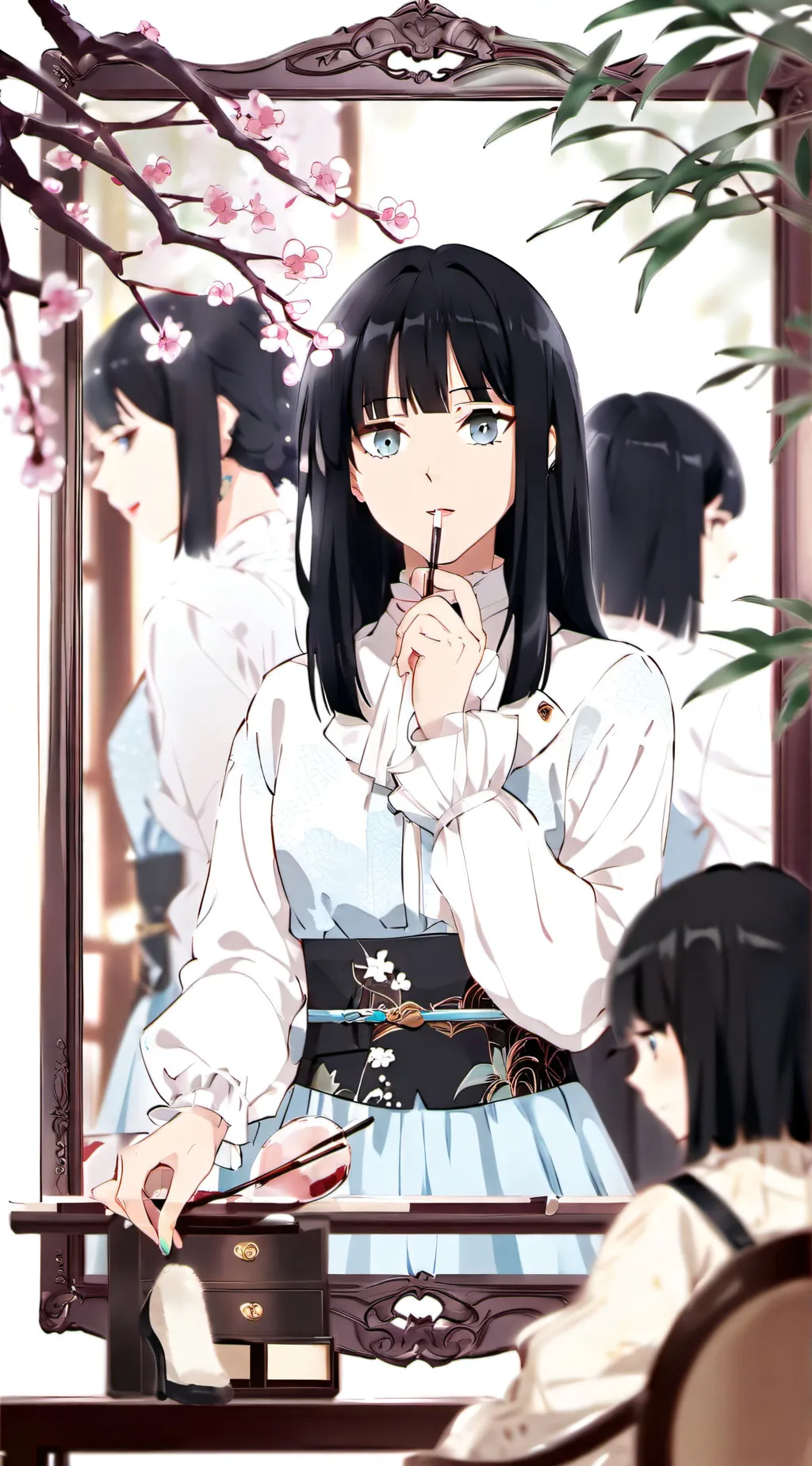 ai character: Hinata hyūga  background
