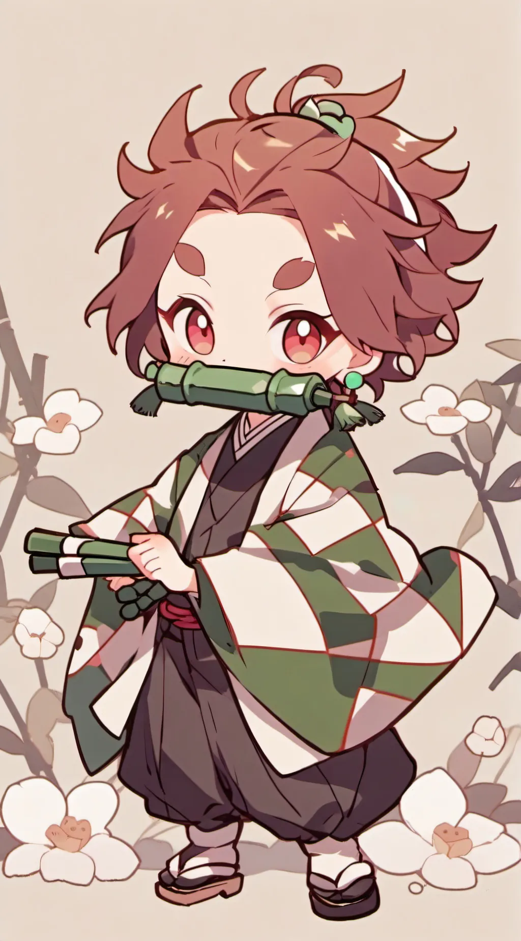 ai character: Swap AU Tanjiro background