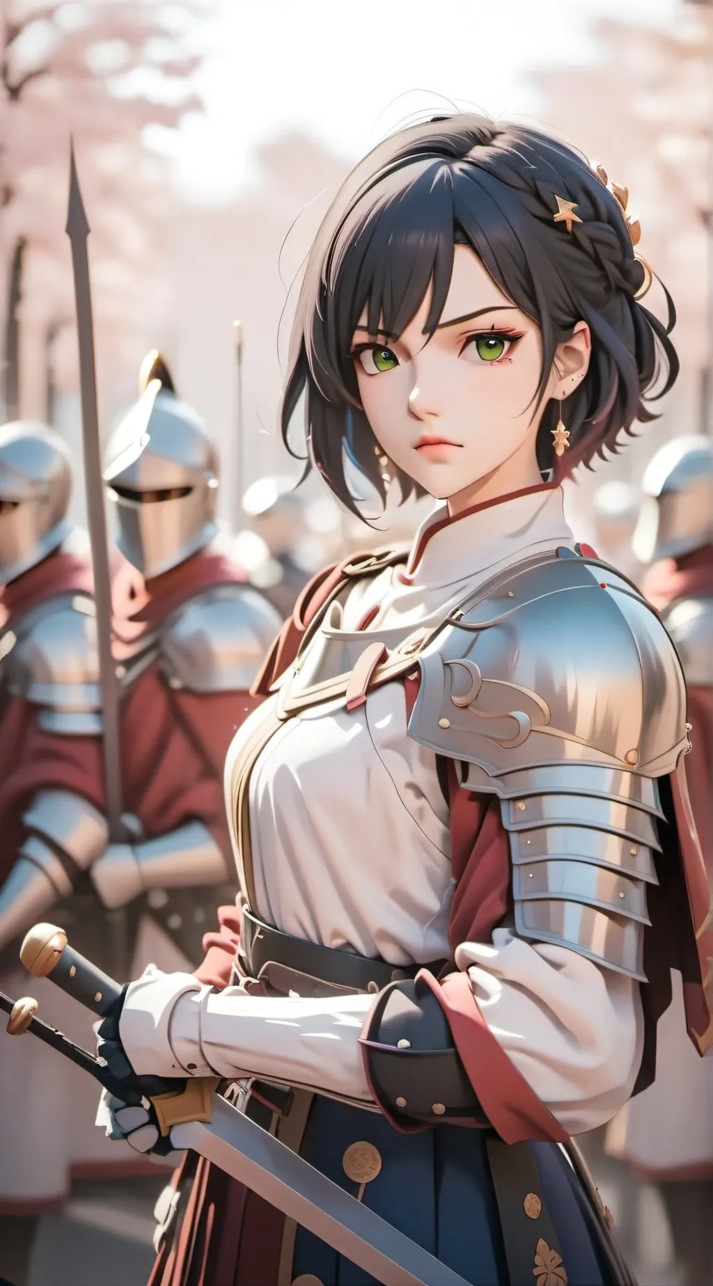 ai character: Nadine Oani background