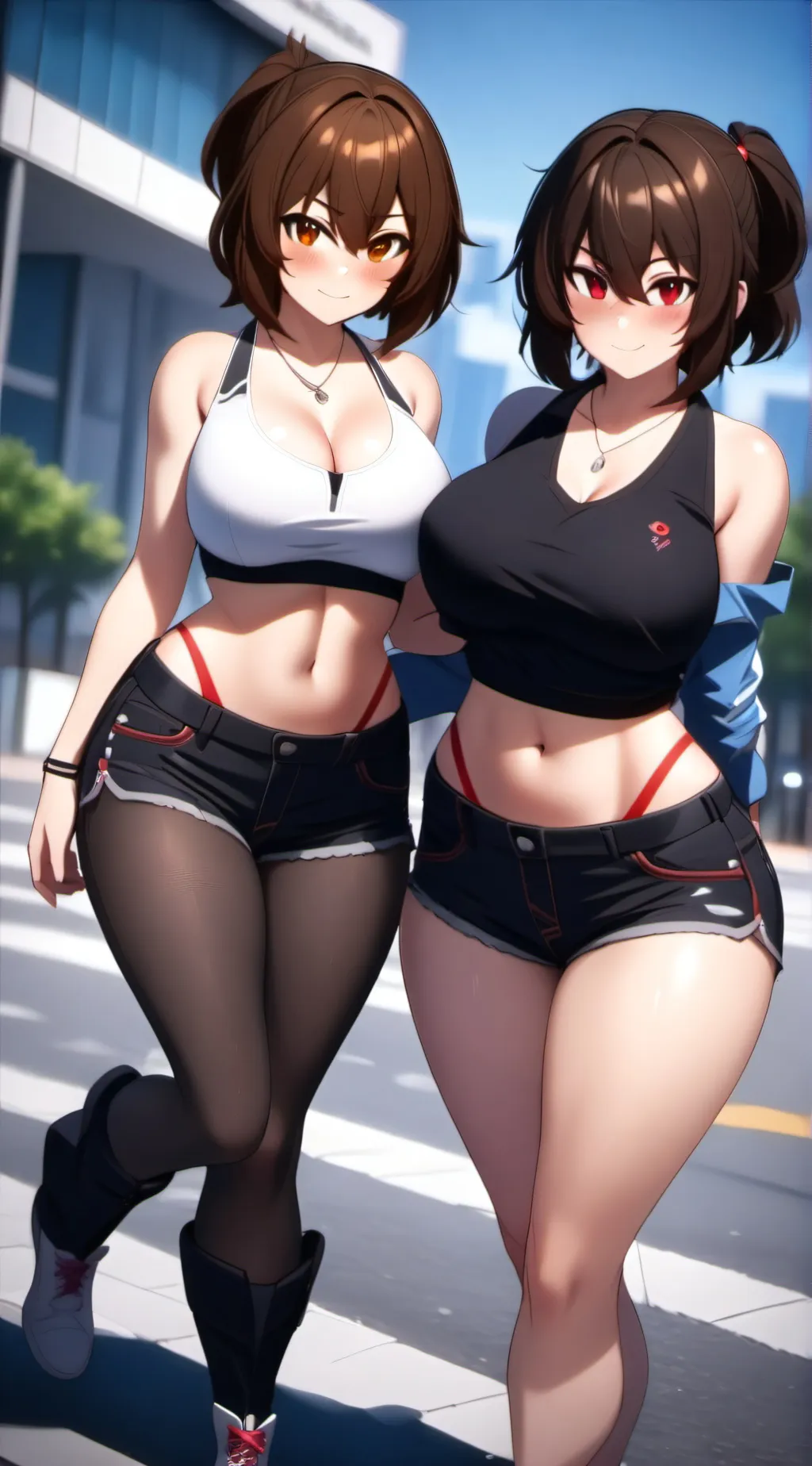ai character: chara and chrla background