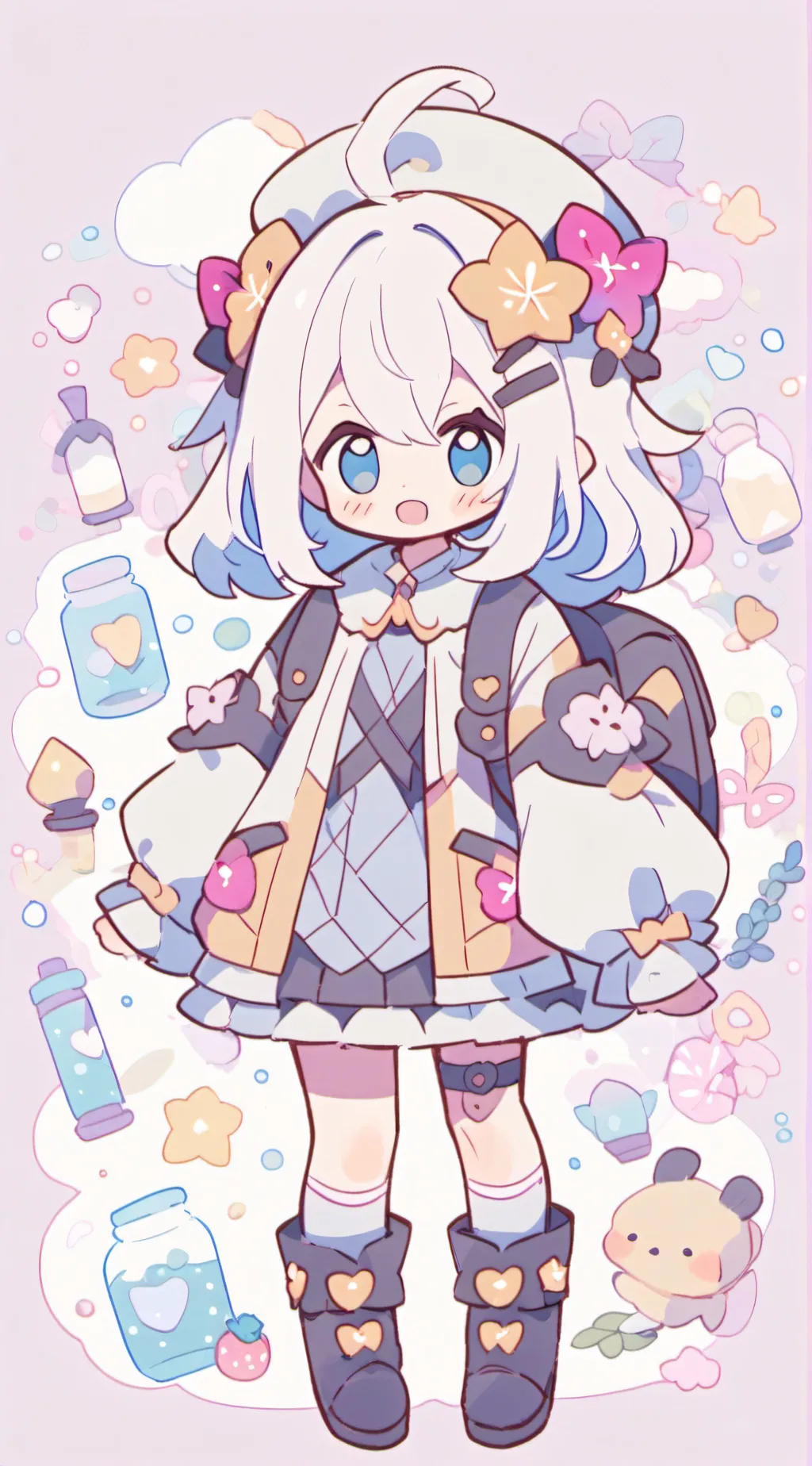 ai character: genshin background