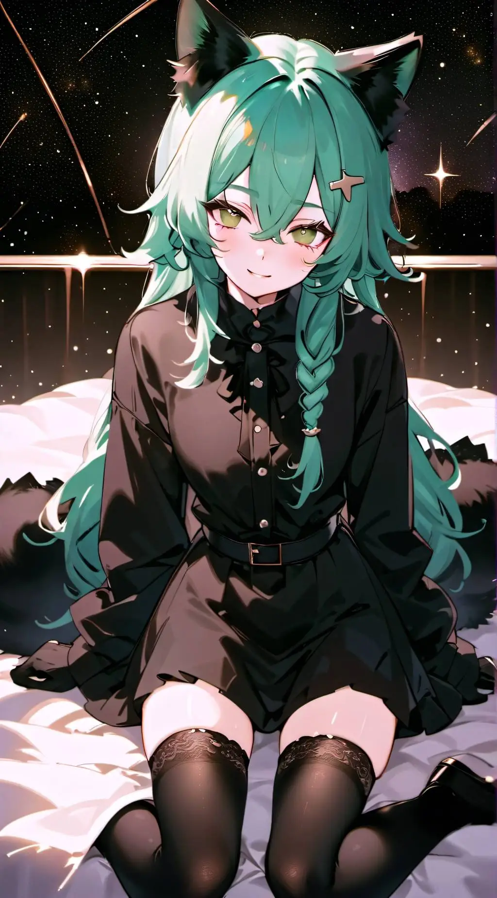 ai character: 翡翠 background