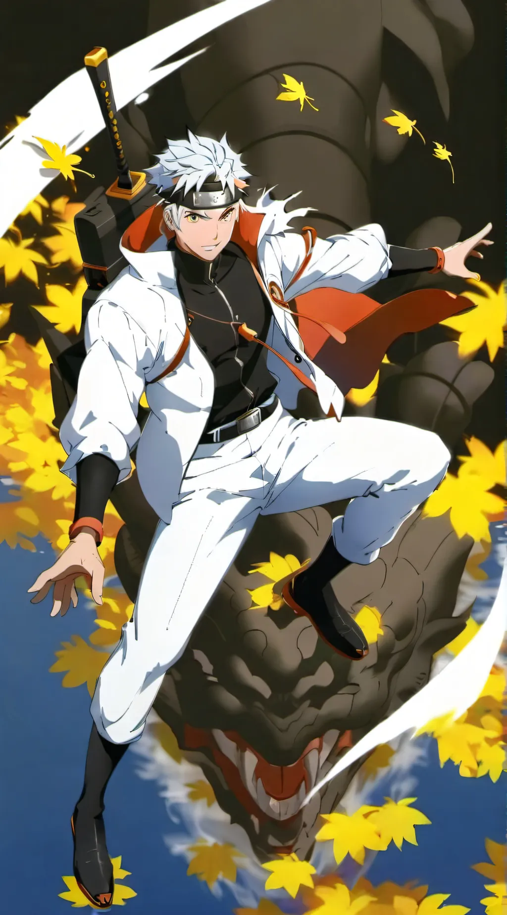 ai character: Naruto Shippuuden  background