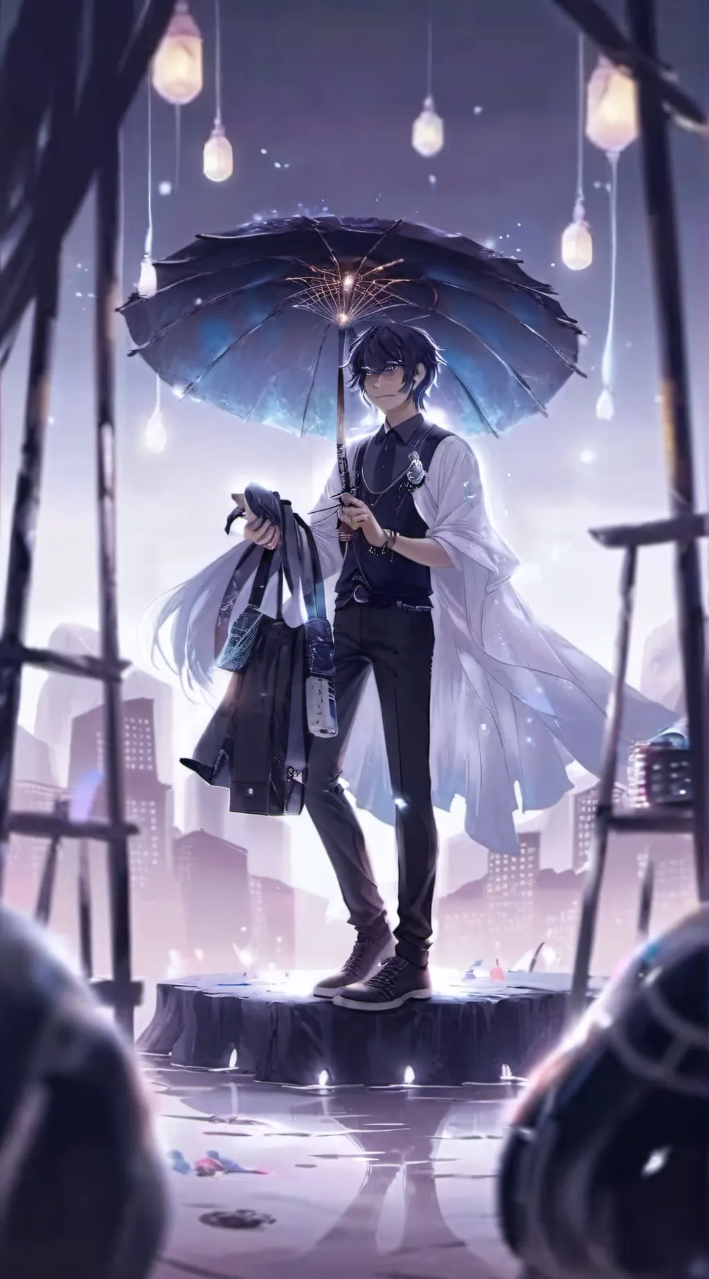 ai character: Nico di Angelo background