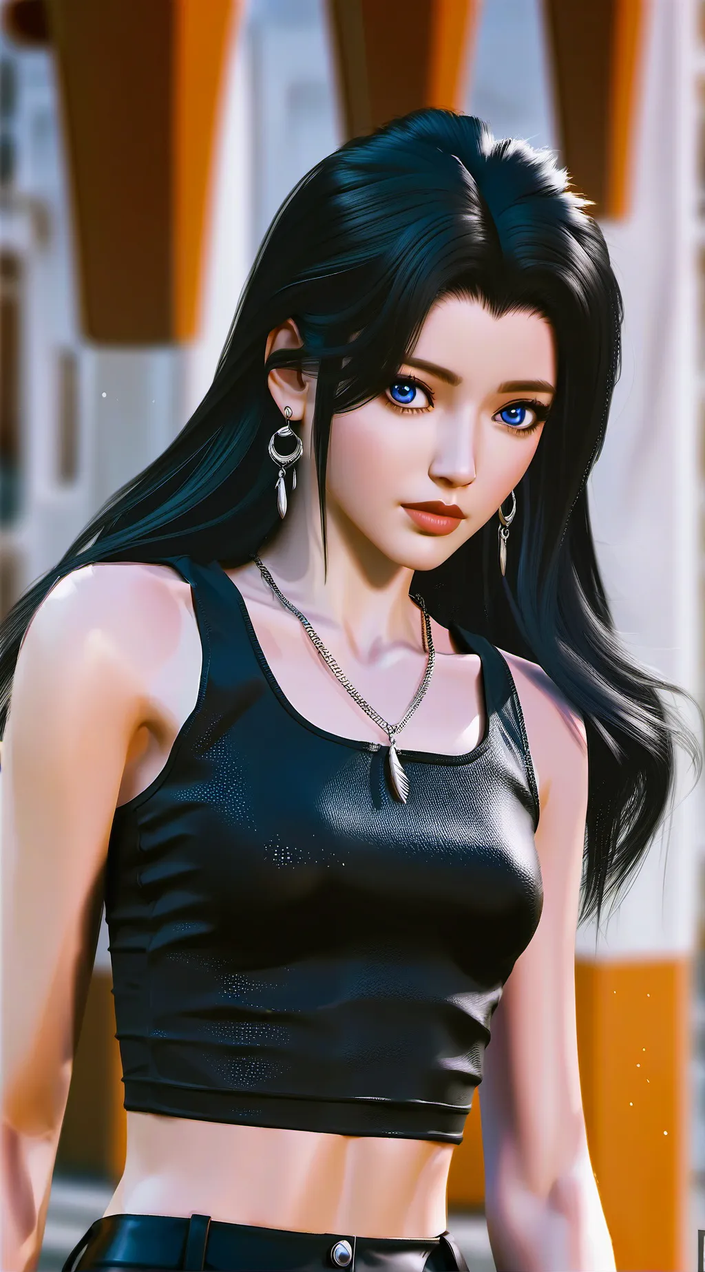 ai character: Akari background