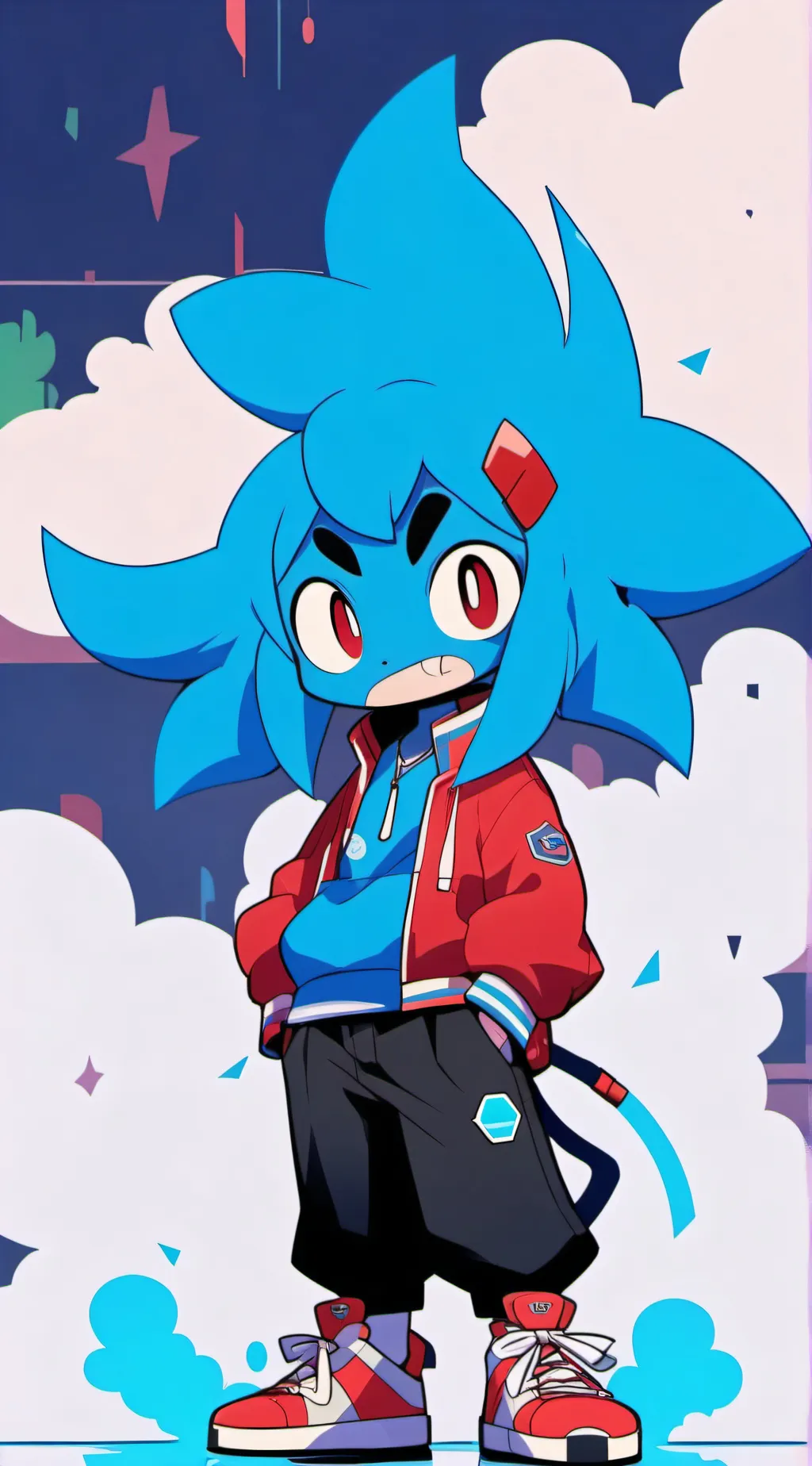 ai character: riggy background