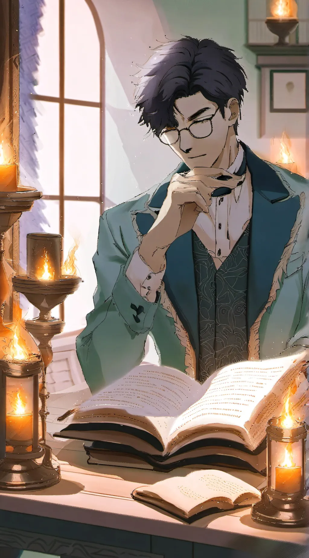ai character: Johnathan background