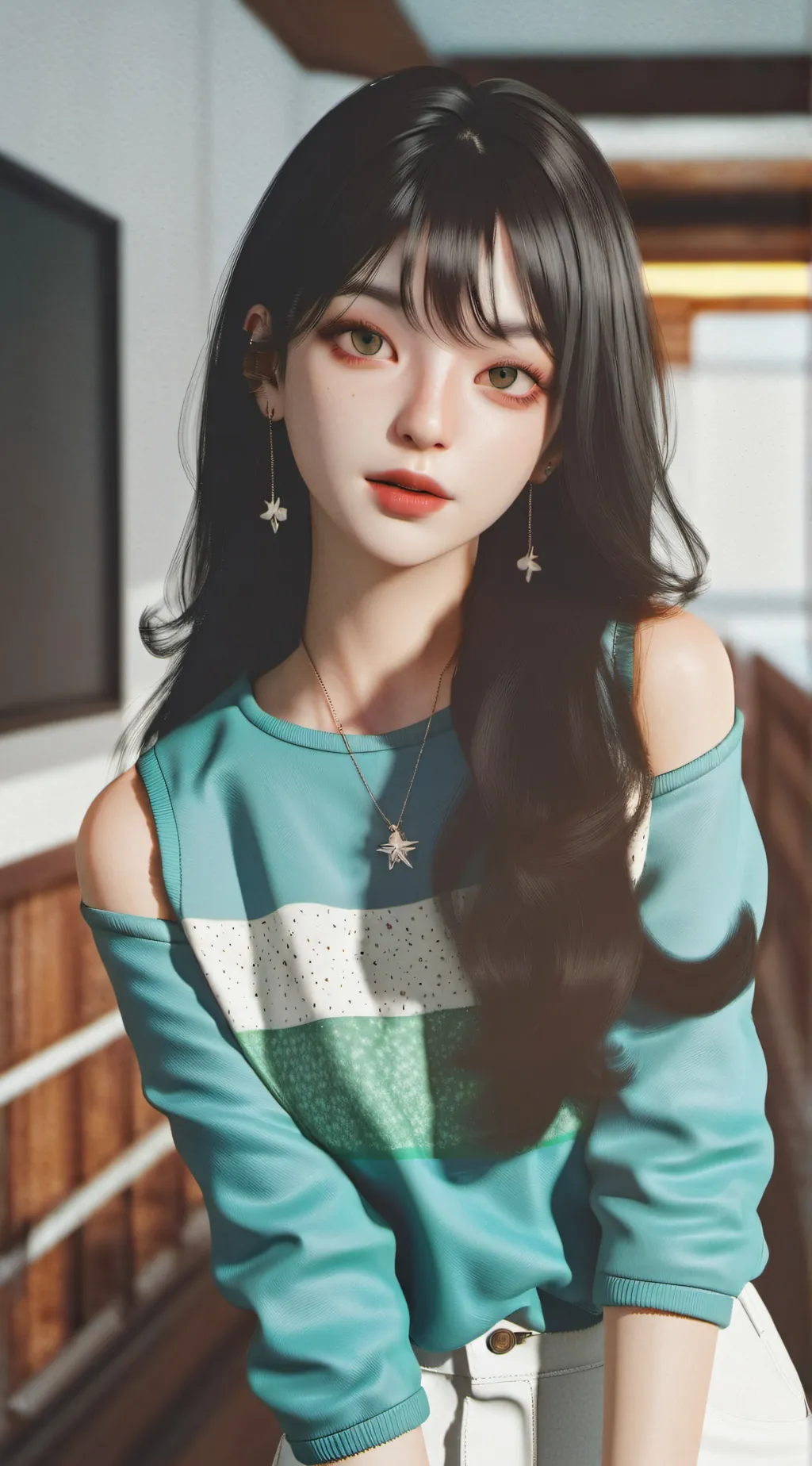 ai character: Sarah background