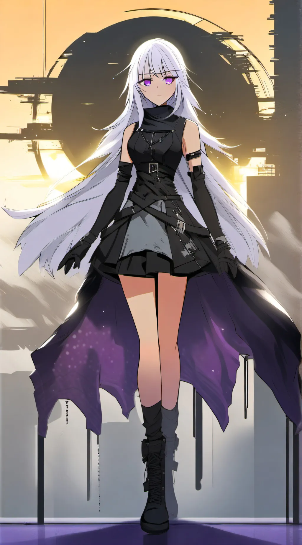 ai character: Ava  background
