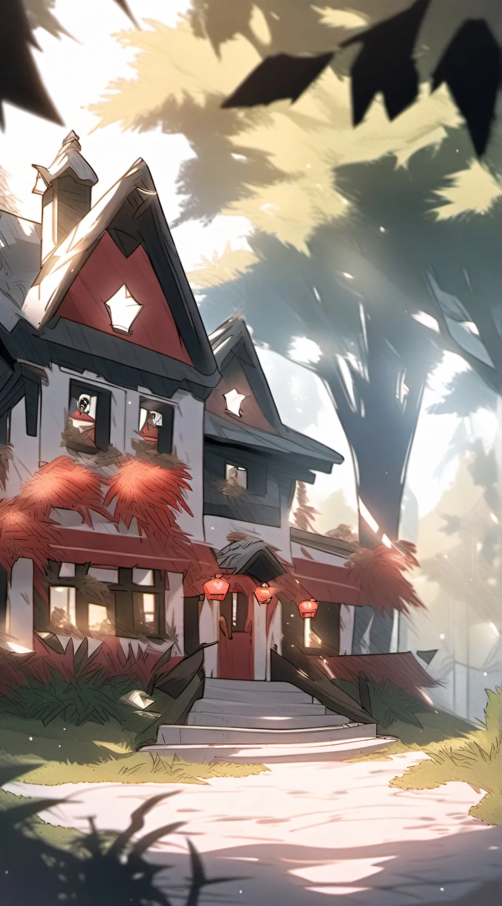 ai character: Hazbin Hotel 🏨  background